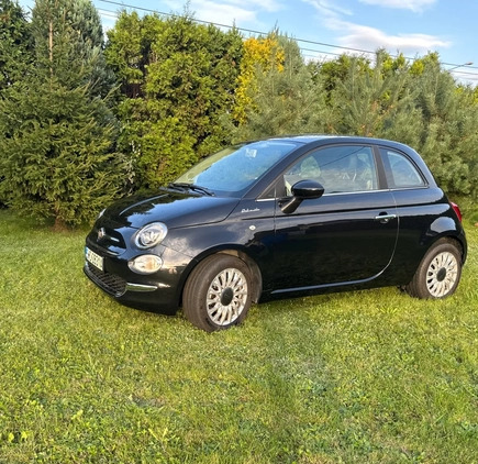 Fiat 500 cena 46500 przebieg: 17800, rok produkcji 2021 z Supraśl małe 79